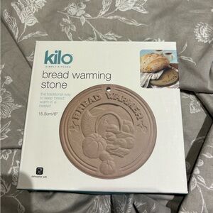 New Kilo bread warming stone terracotta
